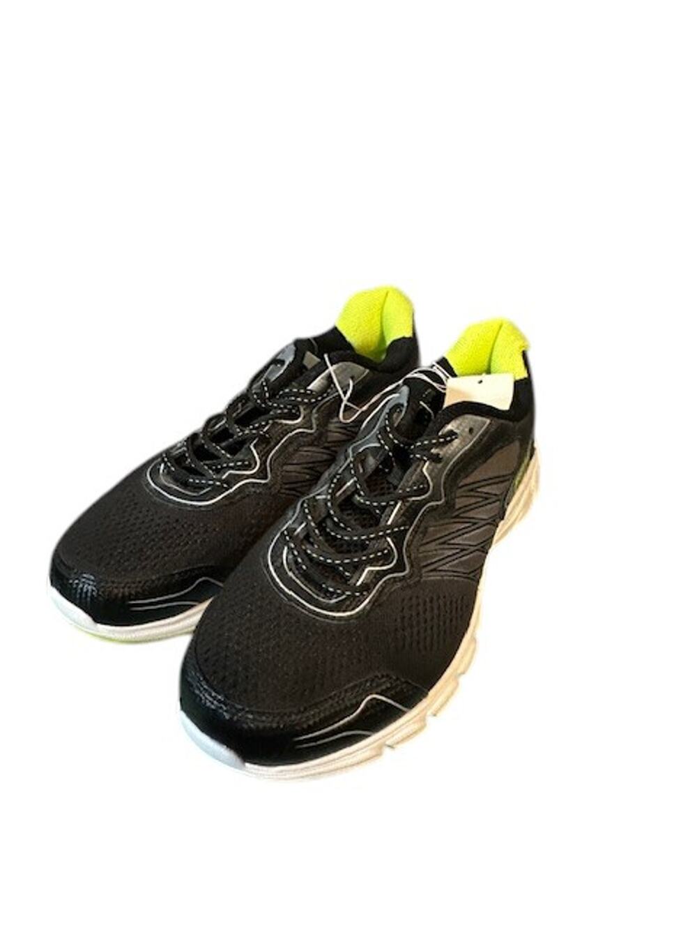 Fila Black Cool Max Lace up Running Low Top Performance Sneakers Men Sz 9